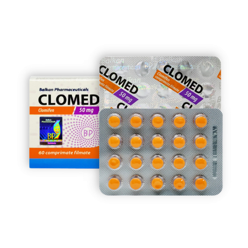 Clomed (Кломид) от Balkan Pharmaceutical (20tab\50mg) Clomed (Кломид) от Balkan Pharmaceutical (20tab\50mg)